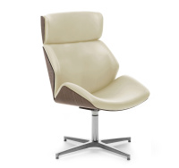 CHARM High Wood lounge кресло БЕЖ/ОРЕХ CHARM High Wood lounge кресло БЕЖ/ОРЕХ
