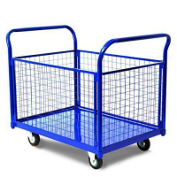 Тележка платформенная с сетчатыми бортами ТПС-23б(600х1200) Тележка платформенная с сетчатыми бортами ТПС-23б(600х1200)