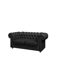 TUD36720001 Tudor Двухместный диван 176x95x76 черный