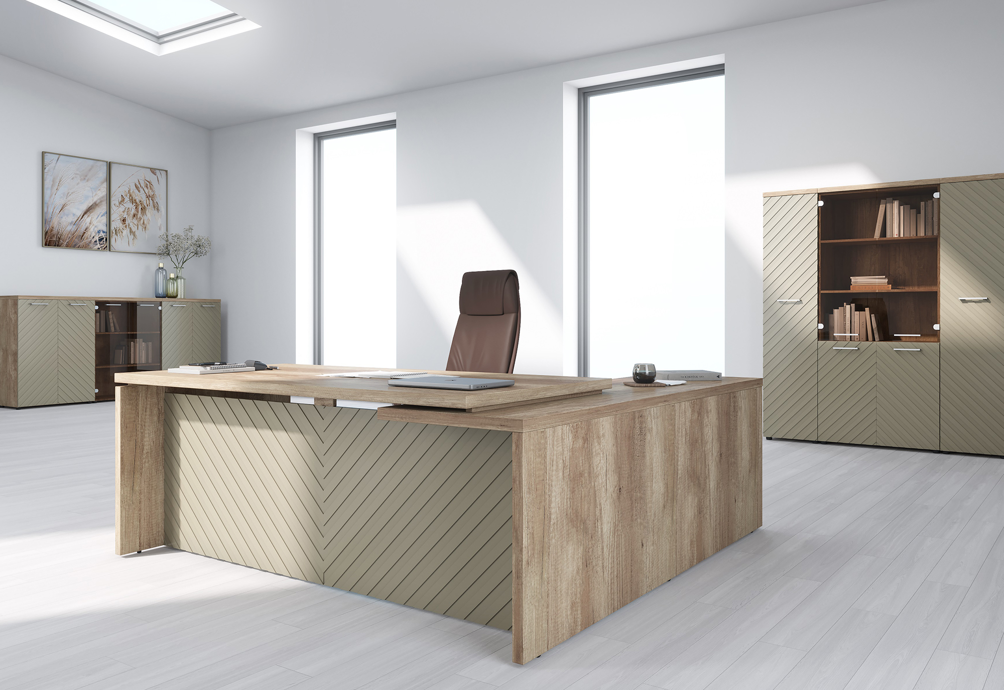 Кабинет руководителя TORR LUX Дуб Каньон Z Кабинет руководителя TORR LUX Дуб Каньон Z