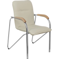 Стул Самба КС 1 ХРОМ LD экокожа крем