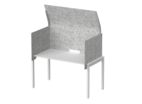 Кабина с высоким экраном-парусом 155х86х113 (08 Серый мрамор)