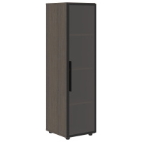 Шкаф со стеклянной дверью VMCS 40.2(R) Дуб Сильвер 400х430х1517 VELION Шкаф со стеклянной дверью VMCS 40.2(R) Дуб Сильвер 400х430х1517 VELION