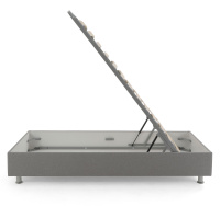 Кровать односпальная СЕРЫЙ