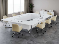 Мебель для переговоров Steel Meet Белый Бриллиант Мебель для переговоров Steel Meet Белый Бриллиант