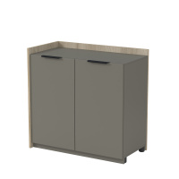 15ТР-Н.809 Модуль тумбы распашной, НАЧАЛЬНЫЙ (88.4x46x86 см) okwood/terra