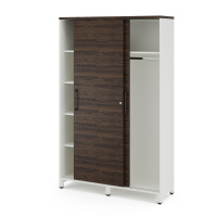 Шкаф-купе гардероб Kobor HKG/5-120/60/M white/charlston