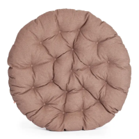 23/01 Матрац для кресла Папасан экошерсть, коричневый, 1811-5