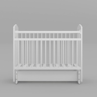 Кровать тип 1 Джованни, мультимаятник CWMC-144309 Белый 1250х700х1093 COFFEE