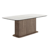 Стол прямоугольныи Denver 180, керамика матовая, опора дерево Стол прямоугольныи Denver 180, керамика матовая, опора дерево