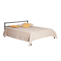 Кровать Marco металл, 160x200 см, черный