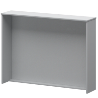 Стойка прямоугольная А-554 Серый 1660x360x1220 Ресепшн