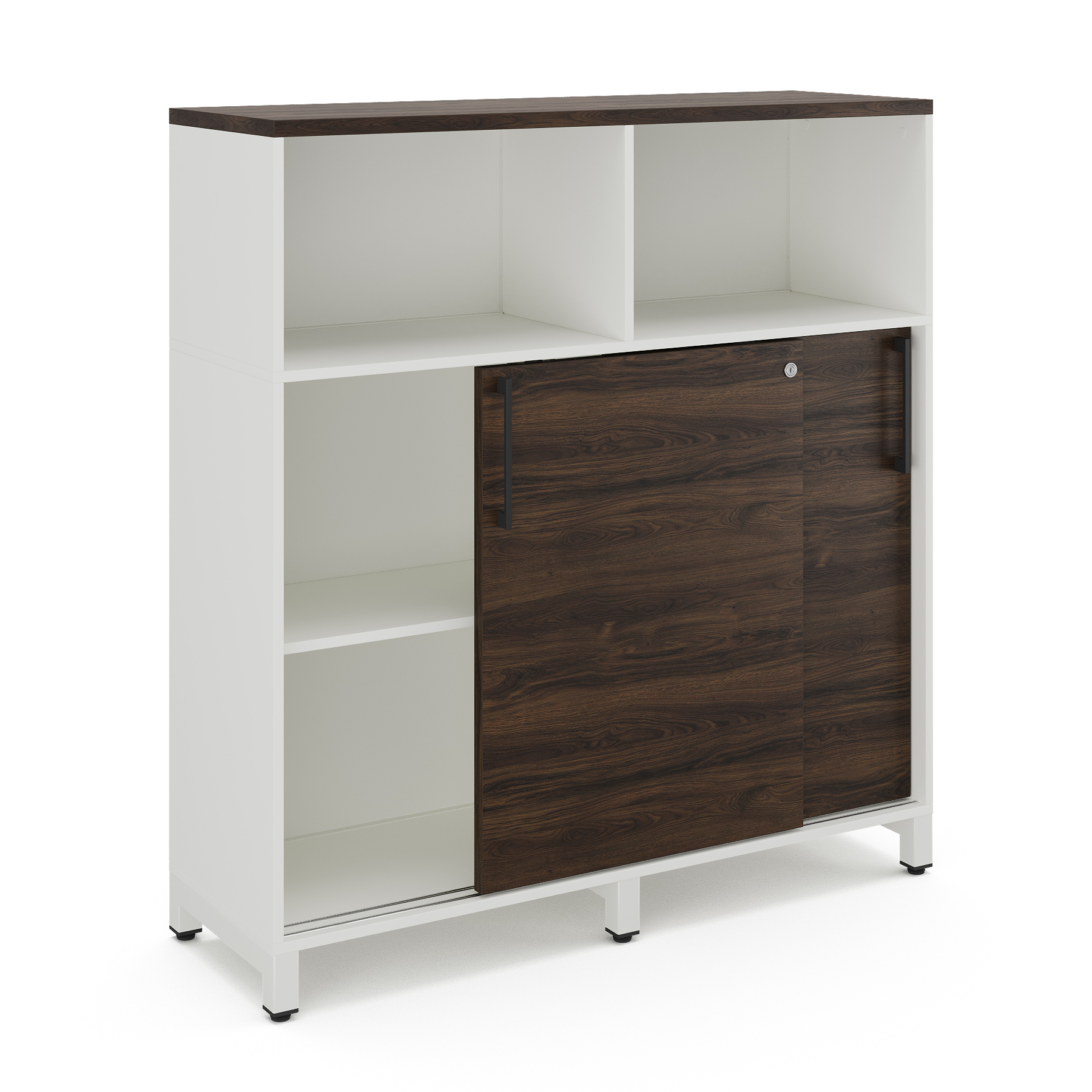 Шкаф открытый Kobor HK/2/1-120/60/M white/charlston Шкаф открытый Kobor HK/2/1-120/60/M white/charlston