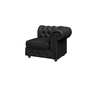 MVK16273 Модуль 1-местный левый ChL1L Ecotex black
