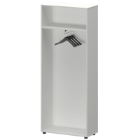 Корпус шкафа для одежды СМШ-58Ш Белый 792x362x1965 Смарт