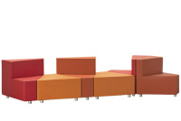 Модульная система Ollie со спинкой 79x70x40