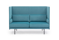 Диван двухместный Pratt с высокой спинкой 170x76x115 Диван двухместный Pratt с высокой спинкой 170x76x115