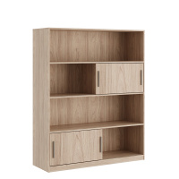 AST33950802 Asti Стеллаж высокий, древесный 135x45x165 вяз