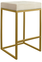 Стул полубарный SOHO, золотой, Ivory