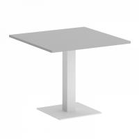 Home Office Стол квадратный VR.SP-5-90.2 Серый/Белый металл 900x900x750 Home Office Стол квадратный VR.SP-5-90.2 Серый/Белый металл 900x900x750