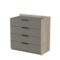 15ТЯ-К.809 Модуль тумбы с ящиками, КОНЕЧНЫЙ (88.4x46x86 см) okwood/terra