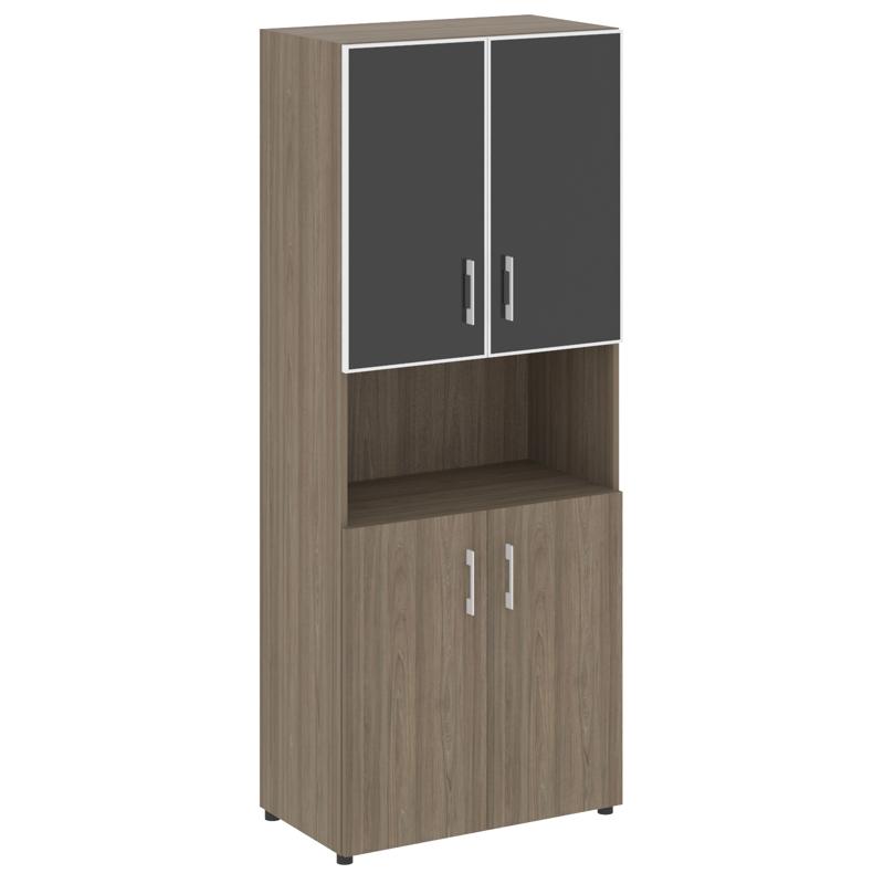 Yalta Шкаф LT.ST-1.4 R black Вяз Благородный/Стекло Black 800x450x1987 Yalta Шкаф LT.ST-1.4 R black Вяз Благородный/Стекло Black 800x450x1987