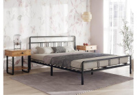 Кровать Рейк 160х200 черная Кровать Рейк 160х200 черная