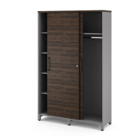 Шкаф-купе гардероб Kobor HKG/5-120/60/M aluminum/charlston