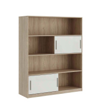 AST33951821 Asti Стеллаж высокий, глянец 135x45x165 вяз