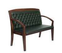 Диван Zurich D зелёная кожа