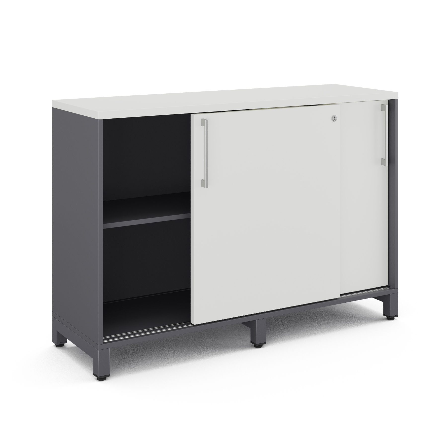 Шкаф-купе Kobor HK/2-120/60/M graphite/premium Шкаф-купе Kobor HK/2-120/60/M graphite/premium