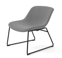 CAPRI L Кресло посетит/салазки СЕРЫЙ/ЧЕРНЫЙ CAPRI L Кресло посетит/салазки СЕРЫЙ/ЧЕРНЫЙ