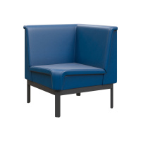 Module Диван угловой MD.U1 Oregon 03/Металл Черный 70х70х80см