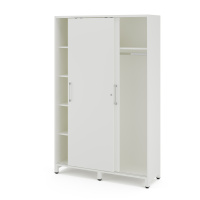 Шкаф-купе гардероб Kobor HKG/5-120/60/M white/premium