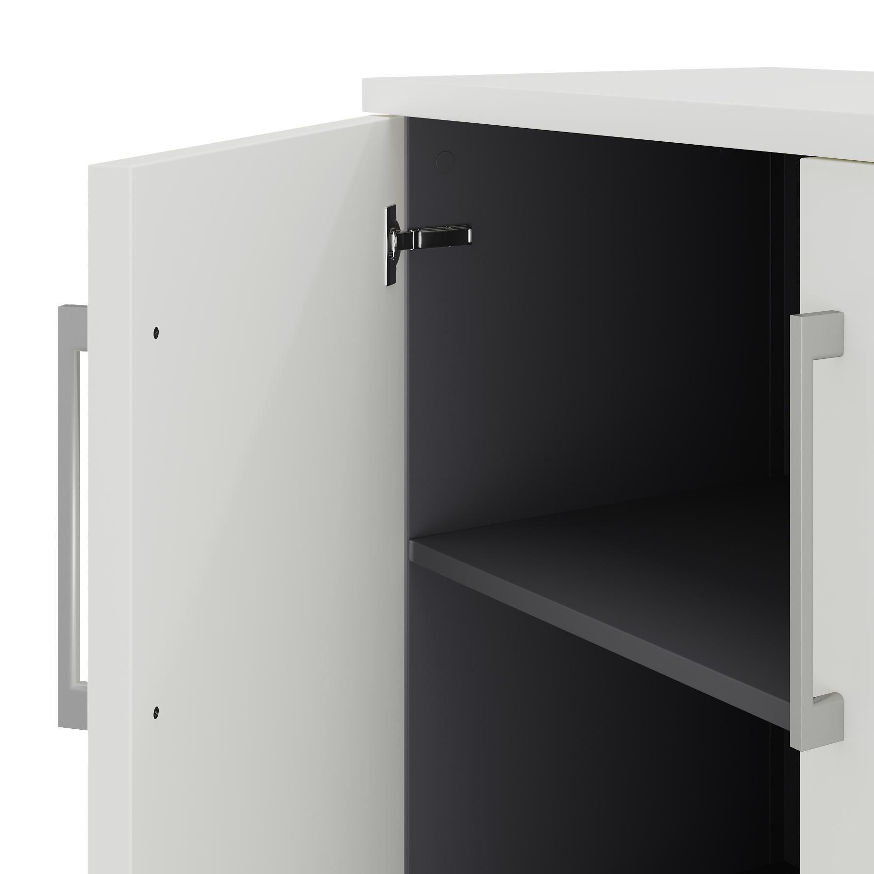 Шкаф распашной Kobor HR/3-90/60/M graphite/premium Шкаф распашной Kobor HR/3-90/60/M graphite/premium