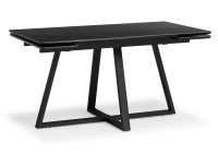 Керамический стол Памелла 140(200)х80 черный мрамор shakespeare black / черный Керамический стол Памелла 140(200)х80 черный мрамор shakespeare black / черный