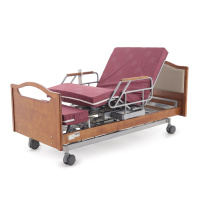 Кровать электрическая Med-Mos DB-2B с поворотным креслом в правую сторону (коричневый) Кровать электрическая Med-Mos DB-2B с поворотным креслом в правую сторону (коричневый)