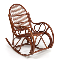 Кресло-качалка VIENNA (разборная) / без подушки / ротанг top quality, 58x133x102 см, Pecan (орех) Кресло-качалка VIENNA (разборная) / без подушки / ротанг top quality, 58x133x102 см, Pecan (орех)