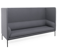 LIRO High 3м диван,ткань шерст СЕРЫЙ M