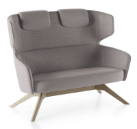 VENTOTWO High Диван 2местный БЕЖЕВЫЙ/ЯСЕНЬ