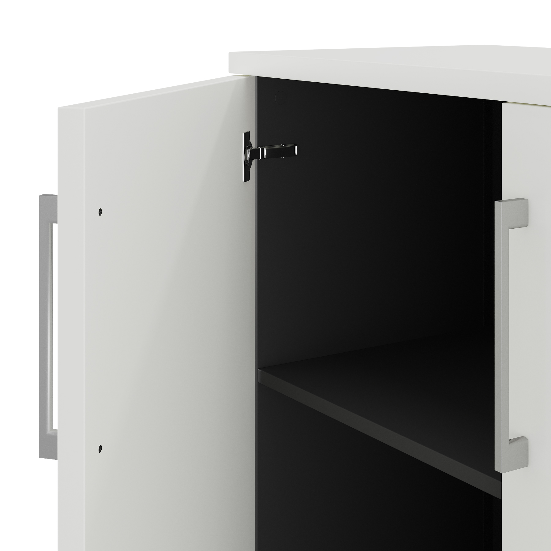 Шкаф распашной Kobor HR/2-90/60/M black/premium Шкаф распашной Kobor HR/2-90/60/M black/premium