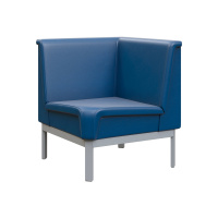 Module Диван угловой MD.U1 Oregon 03/Металл Серый 70х70х80см