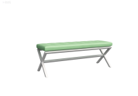 Next Банкетка двухместная NLT.L-2 Kanzas 20/Металл Белый 1300x380x480