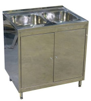 Тумба двухчашечная с мойкой МТ-2Н Тумба двухчашечная с мойкой МТ-2Н