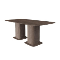 Стол прямоугольныи Denver 270, шпон, две опоры дерево Стол прямоугольныи Denver 270, шпон, две опоры дерево