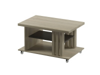 Стол журнальный Z-510_Дуб Галифакс белый/Бетон Чикаго темно-серый