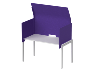 Кабина с высоким экраном-парусом 155х86х113 (32 Лавандовое поле)