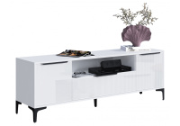 ТВ-тумба Иадама белый / белый глянец
