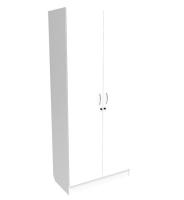 Шкаф для спецодежды ШЛ41 белый