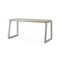 Стол компьютерный Kobor KTS1-80/60 aluminum/natural Стол компьютерный Kobor KTS1-80/60 aluminum/natural